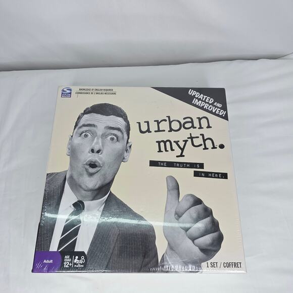 Urban Myth Board Game-New Sealed  2+ players Ages 12+ Game Night Family Time - Picture 2 of 7